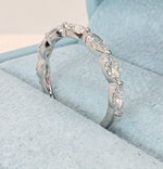 Load image into Gallery viewer, 0.80-1.00 Carat Lab Grown Marquise Diamond Wedding Band 14kt Yellow Gold