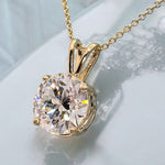 Load image into Gallery viewer, 2.00 Ct D VS1 Lab Grown Diamond Solitaire Pendant 14k with Chain IGI Certified