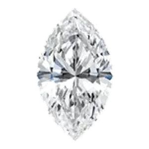 Marquise cut lab-grown diamond