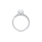 Load image into Gallery viewer, 2.26 Carat Pear Shape Custom Diamond Engagement Ring in Platinum