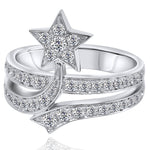 Load image into Gallery viewer, Shooting Star Diamond Ring