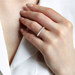 Load image into Gallery viewer, 0.50 Carat Round Diamond Wedding Band