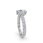 Load image into Gallery viewer, 3.16 Carat Oval Diamond Engagement Ring GIA Certified G/SI2