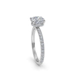 Load image into Gallery viewer, 1.86 Carat Cushion Diamond Engagement Ring with Hidden Halo