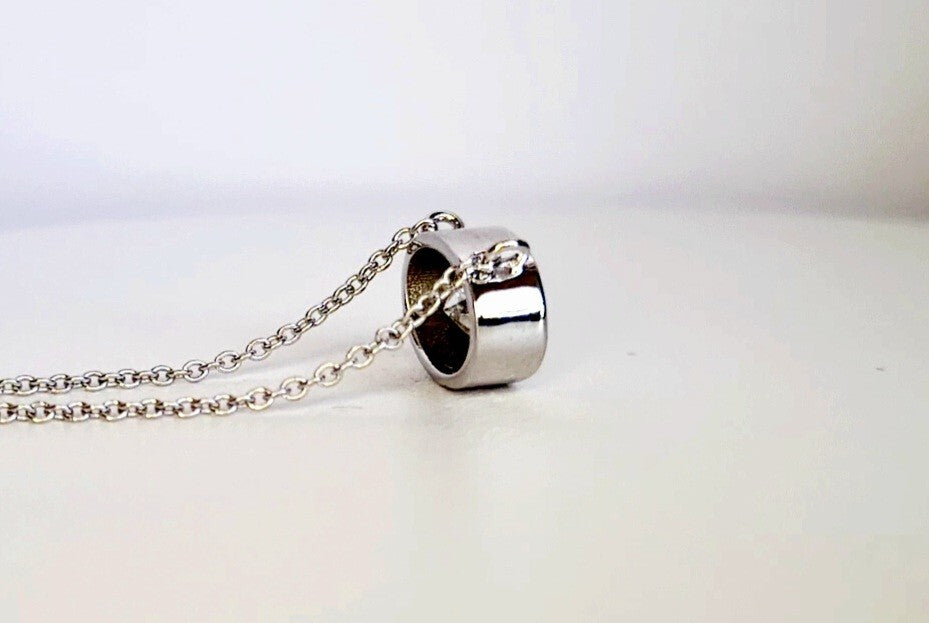 2.00 Ct E VS1 Oval Lab Grown Diamond Pendant 14k White Gold IGI Certified