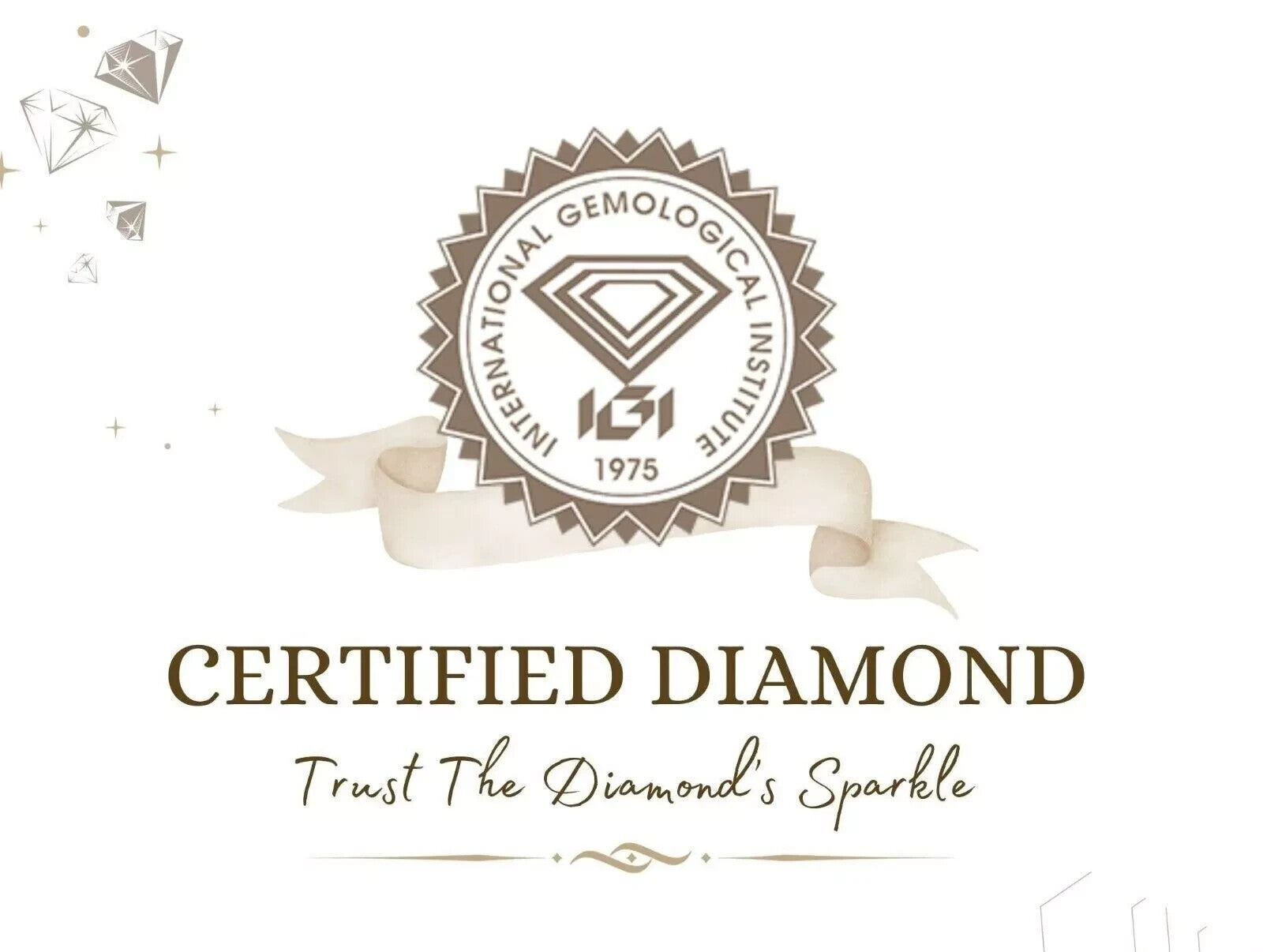 2.00 Ct D VS1 Round Lab Grown Diamond Pendant 14k Yellow Gold IGI Certified