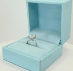 Load image into Gallery viewer, 2 Ct D VVS2 Princess Cut IGI Certified Lab Grown Diamond Solitaire Ring 14k Gold