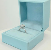 2 Ct D VVS2 Princess Cut IGI Certified Lab Grown Diamond Solitaire Ring 14k Gold