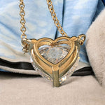 Load image into Gallery viewer, 2.00 Ct D VS1 Lab Grown Heart Shaped Diamond Pendant 14k Gold IGI Certified