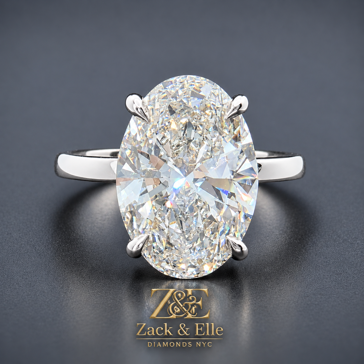 5.15 Ct E VS1 Oval Pink Sapphire Halo Lab-Grown Diamond Ring