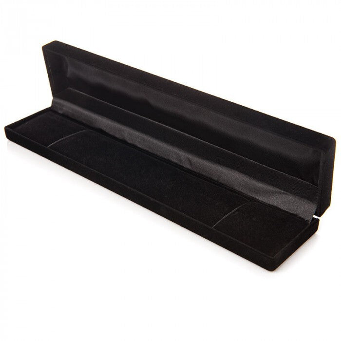 Black presentation box included with every Zack & Elle diamond tennis bracelet