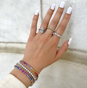 Colored Gemstone Bracelet