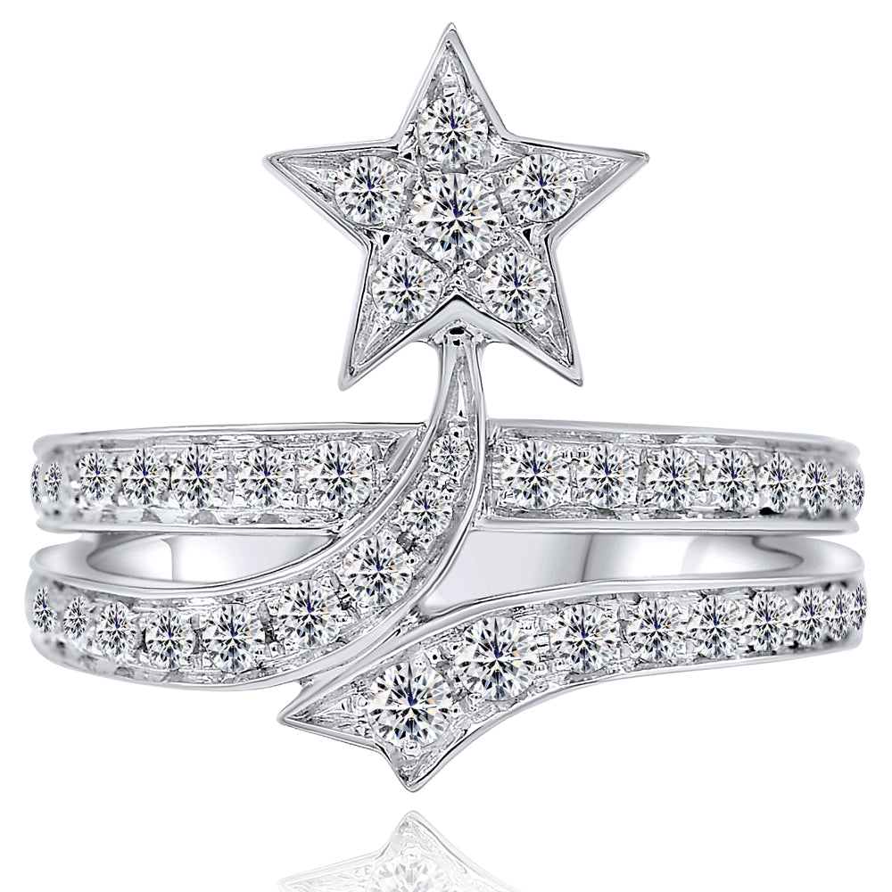 Shooting Star Diamond Ring