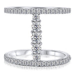 Load image into Gallery viewer, Double Diamond Band Ring
