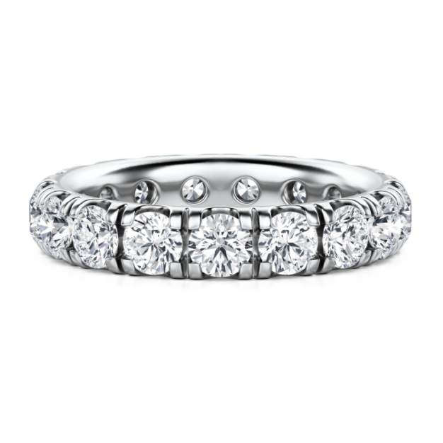 3.5mm Round Diamond Eternity Band