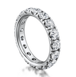 Load image into Gallery viewer, 3.5mm Round Diamond Eternity Band
